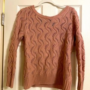 Dusty rose sweater